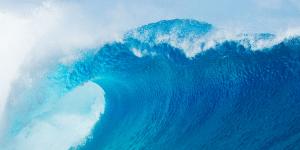 crashing waves