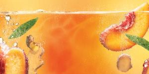 Peach Ginger Spritz
