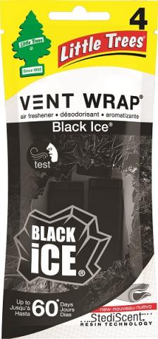 Black Ice Little Trees Vent Wrap
