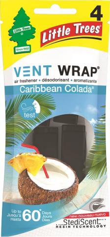Caribbean Colada Little Trees Vent Wrap