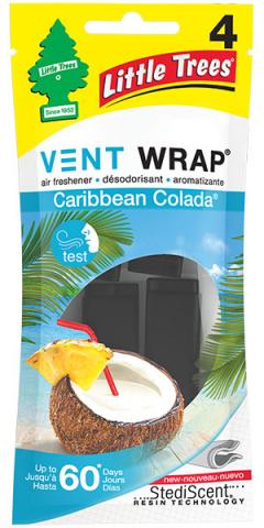 Caribbean Colada Little Trees Vent Wrap