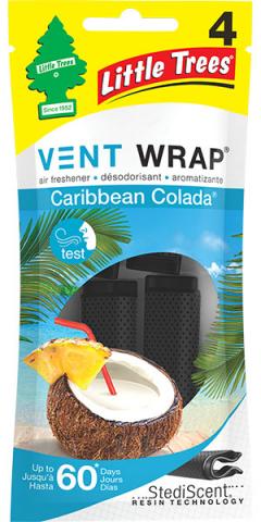 Caribbean Colada Little Trees Vent Wrap